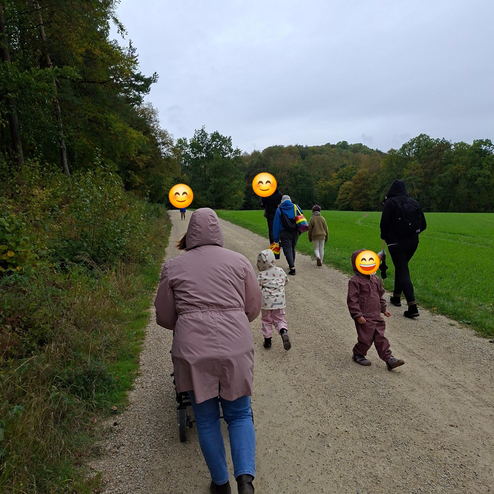 Familienwanderung