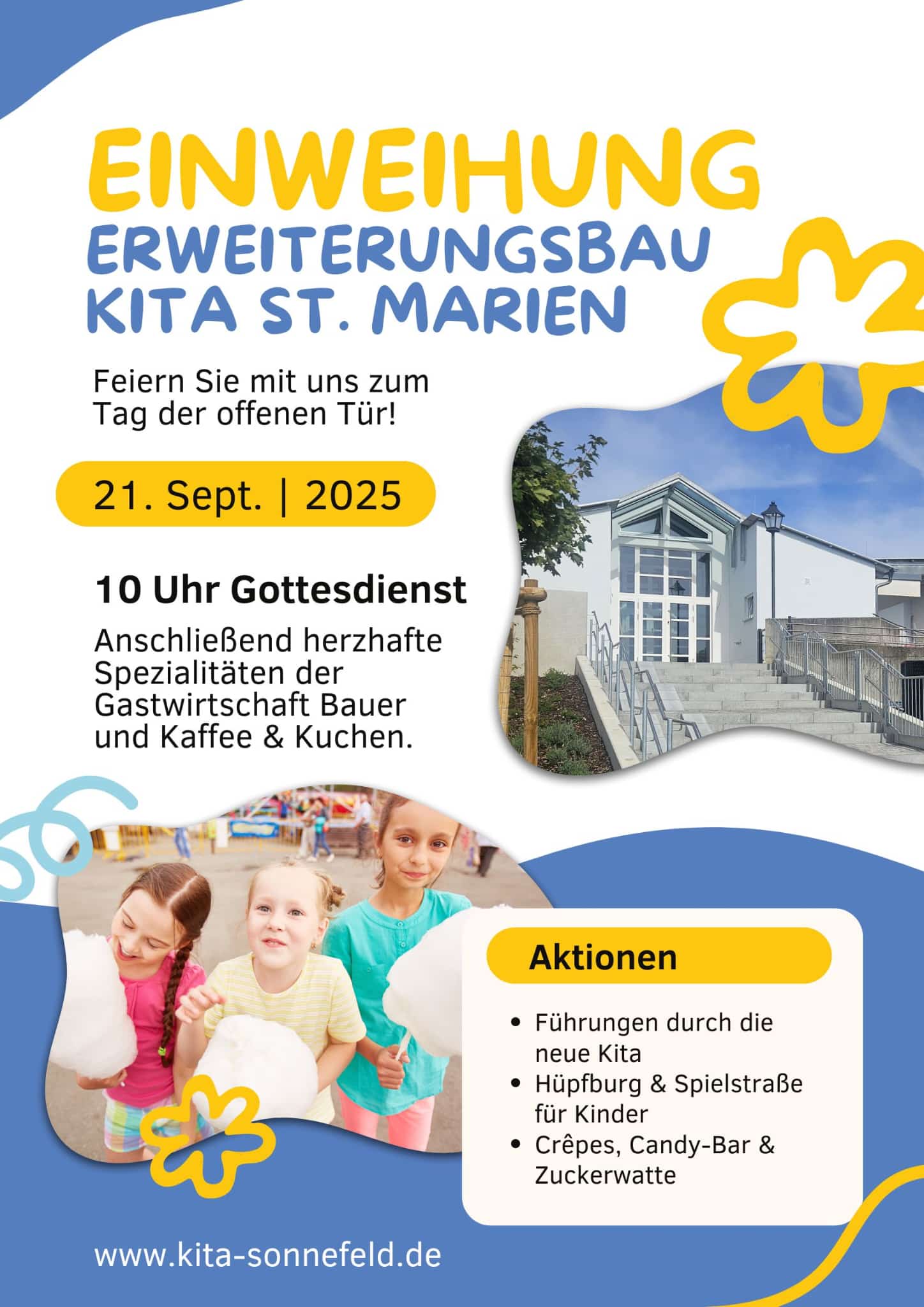 Plakat Einweihung